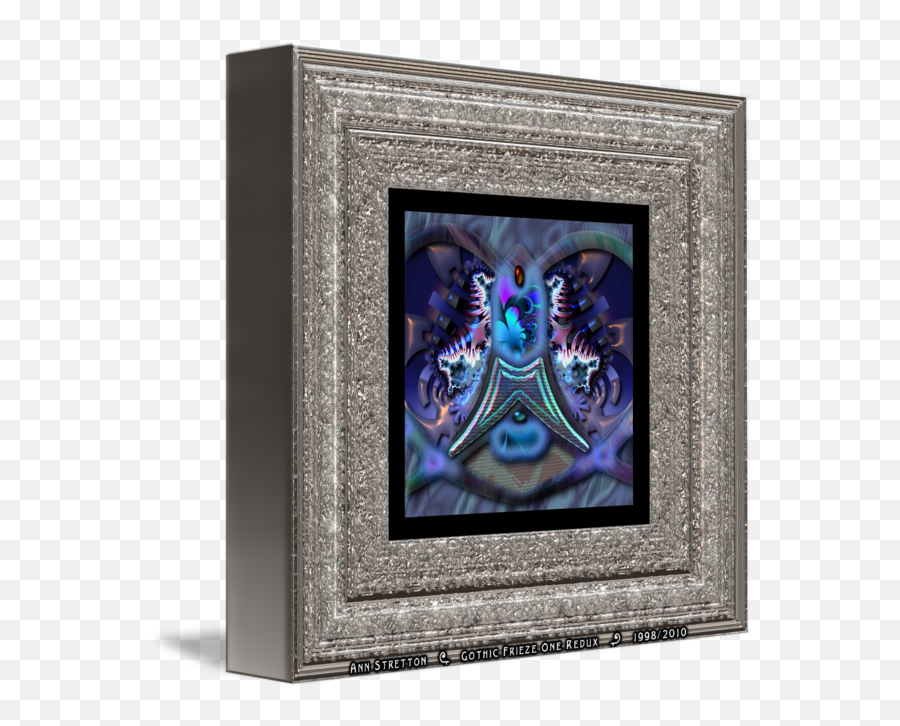 Gothic Frieze One By Ann Stretton - Picture Frame Png,Goth Icon