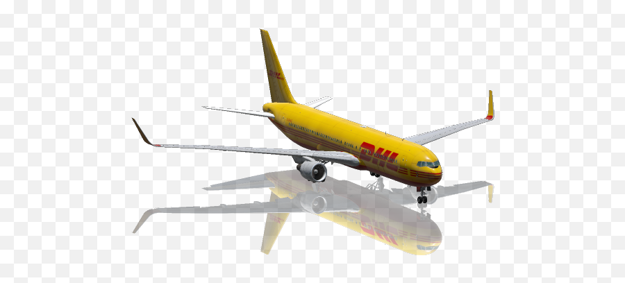 Flightfactor Boeing 767 - 300er Dhl Aircraft Skins Transparent Dhl Plane Png,Folder Icon Xp 1.0