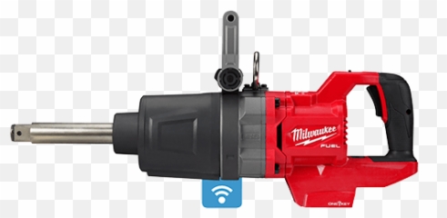 M18 Fuel D - Handle Ext Anvil High Torque Impact Wrench w Milwaukee Inch png
