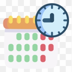 Calendar - Free time and date icons Transparent Alarm Icon Png Black