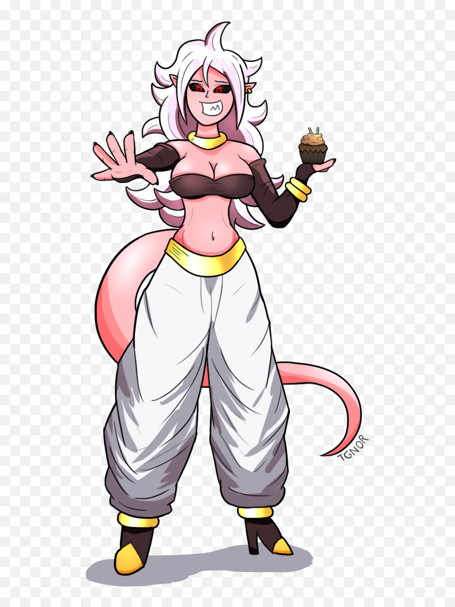 Majin Android - Android 21 Png,Android 21 Png