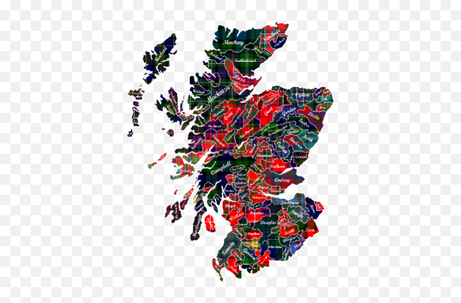 Clan Irvine U2013 Bagtown Clans - Vector Scotland Map Outline Png,Icon Medieval Locations