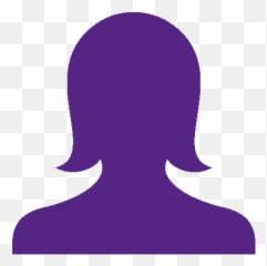 Visible Women - Woman Icon Png Purple 512x512 Hair Design