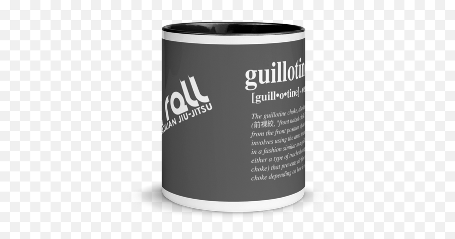 Epic Mug Guillotine Choke U2013 Roll Bjj - Cylinder Png,Guillotine Icon