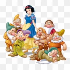 Download Snow White Png Transparent - Free Seven Dwarfs Cartoon