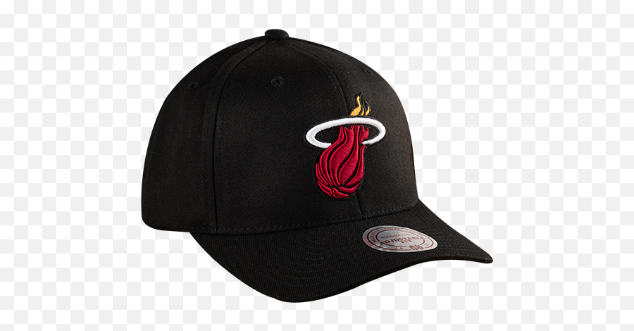 Download Mitchell Ness Nba Miami Heat - Baseball Cap Png,Miami Heat Logo Png
