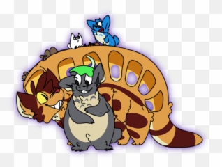 Cat Mammal Carnivora - Totoro Png Download 1024640 Free Cartoon,Totoro Png