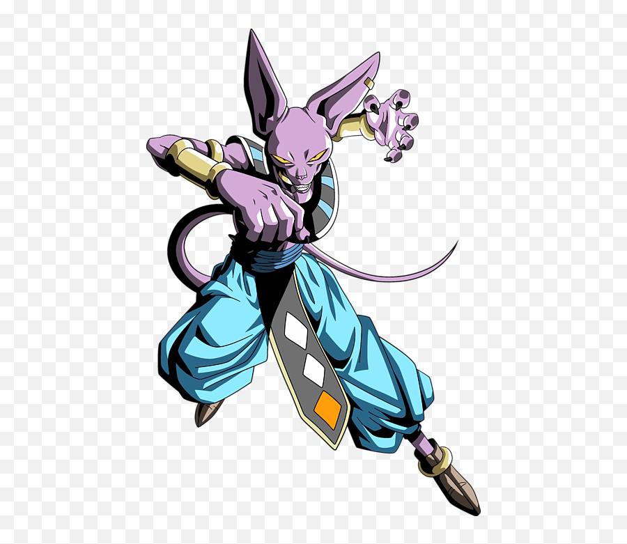 Beerus Bath Towel For Sale - Beerus From Dragon Ball Z Png,Beerus Png