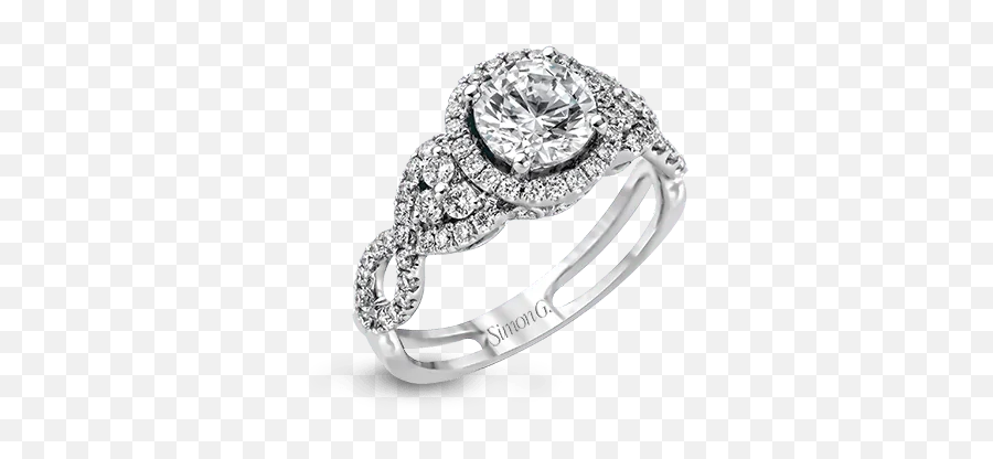 Tr160 Engagement Ring - Simon G Tr160 Png,Diamond Ring Png