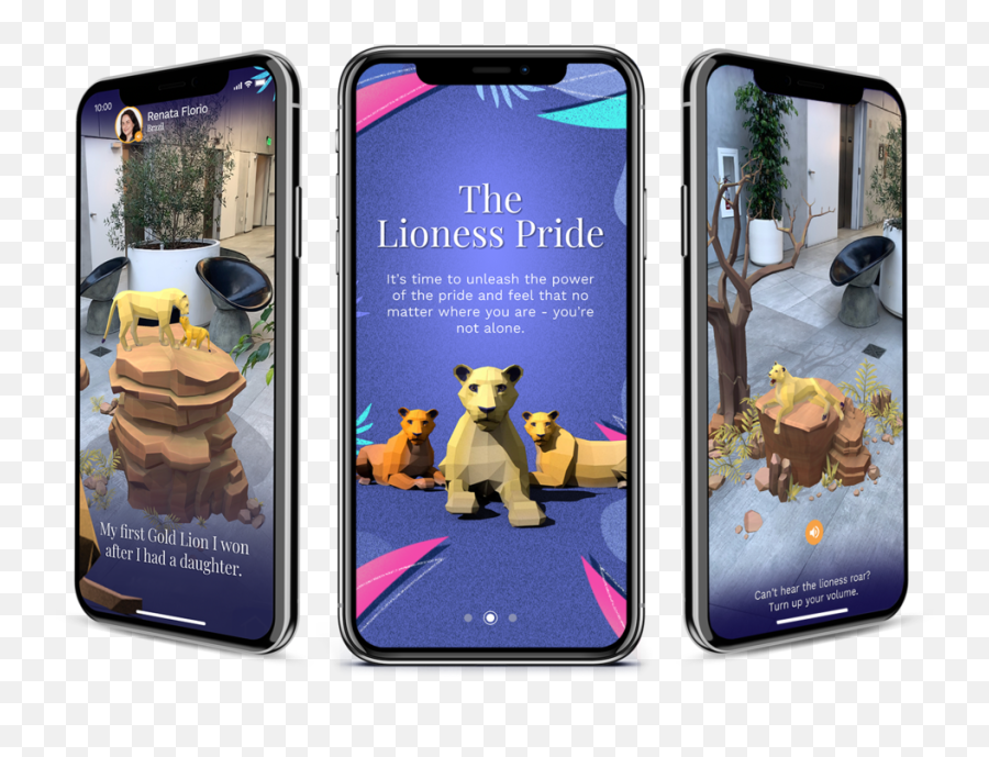 Lioness Pride Ar App U2014 Vm - Iphone Png,Lioness Png