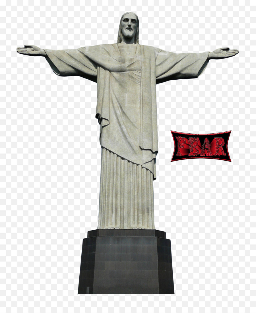 Download Brazil Stone Christ Of Corcovado Redeemer Statue Hq - Christ The Redeemer Png,Brazil Png