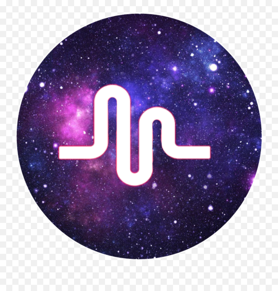 Galaxy Musically Logo - Musical Ly Logo Png,Galaxy Logos