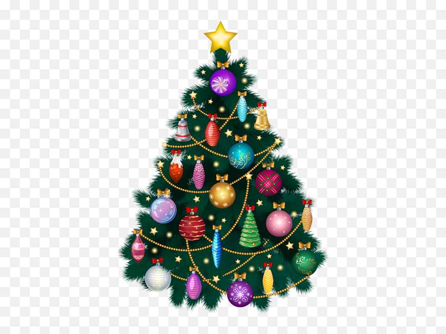 Christmas Deco Trees - Christmas Day Png,Christmas Trees Png