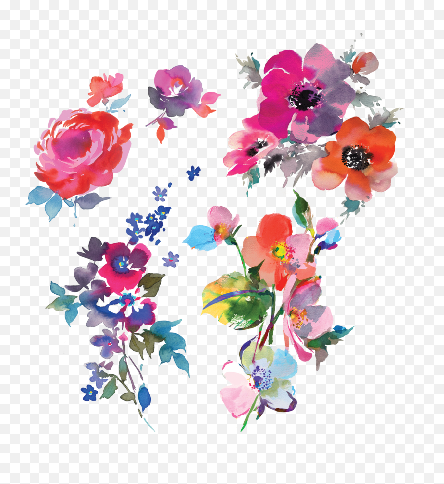 Floral Watercolor Png Image - Watercolor Florals,Florals Png