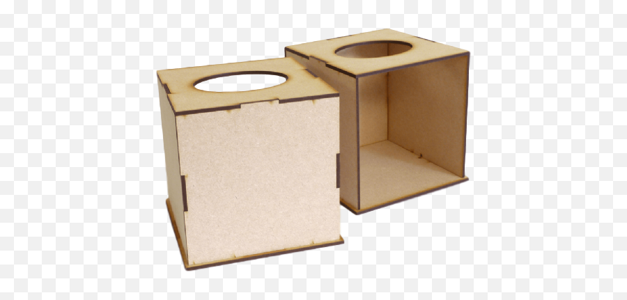 Tissue Box Holder Kit Twin Pack - Plywood Png,Tissue Box Png