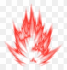 Ssg Aura Red - Dragon Ball Aura Png,Super Saiyan Aura Png