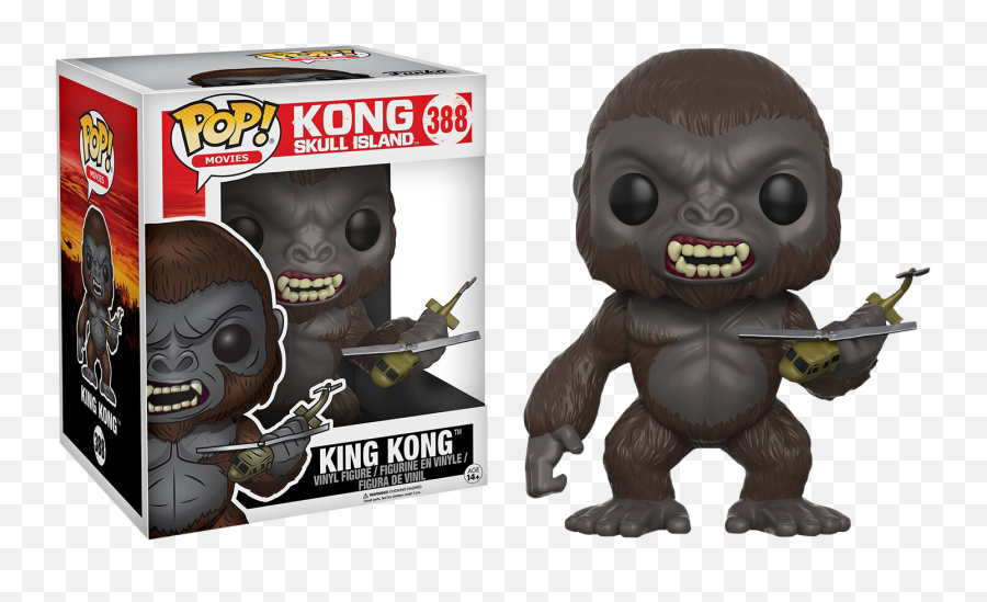 King Kong Funko Pop Transparent Png - Funko Pop King Kong,King Kong Png