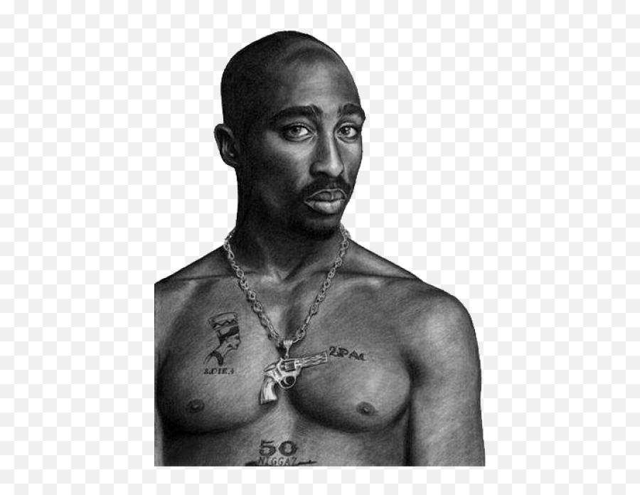 2pac Png Image - Tupac White Background,2pac Png