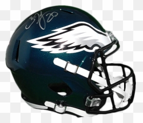 Brian Dawkins Signed Full - Size Speed Replica Helmet Jsa Philadelphia Eagles Png,Eagles Helmet Png
