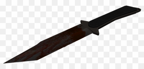 Download Bloody Combat Knife Render Mw2 - Sword png