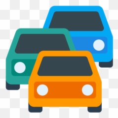 Traffic Jam Icon Of Flat Style - Traffic Jam Icon Png,Traffic Png