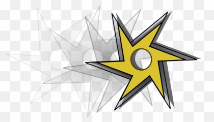 Shuriken Ninja Star Throwing - Throwing Ninja Star Cartoon Png,Shuriken Png