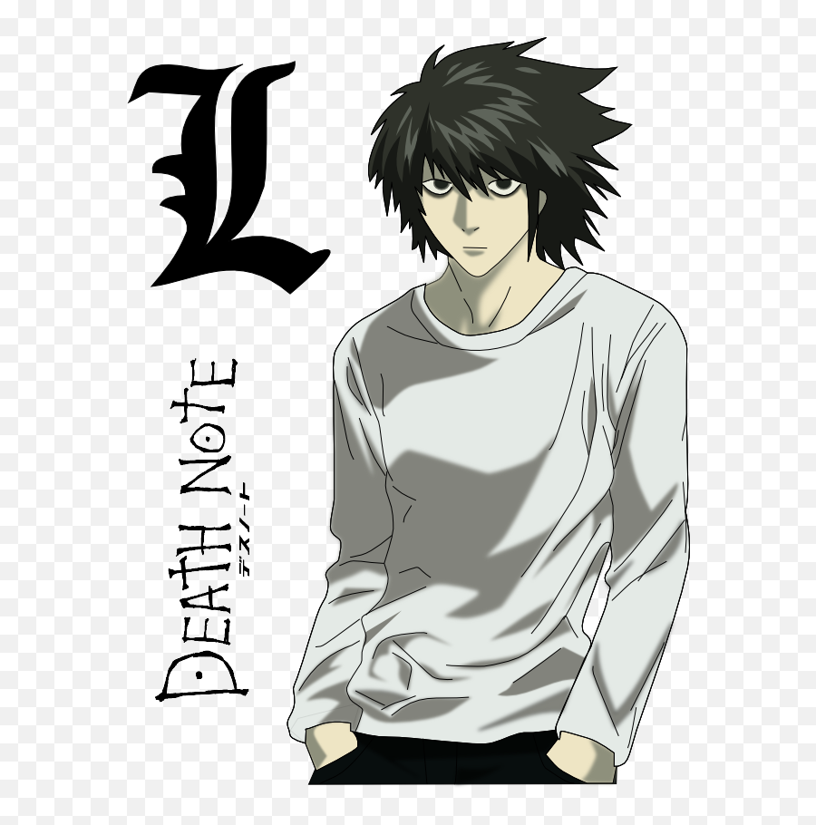 Can Figure You Out Anime Related Disqus - Death Note L Sitting Position Png,L Logo Death Note