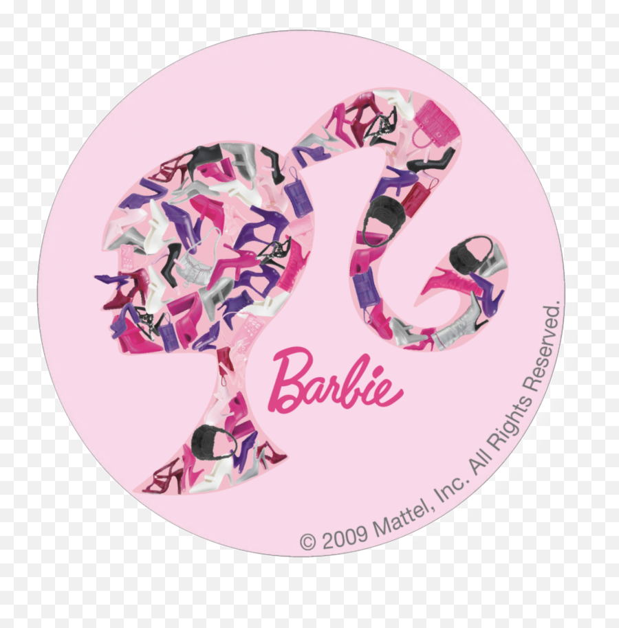 Barbie Head Logo Png - Barbie Wallpaper Logo,Barbie Logo Png
