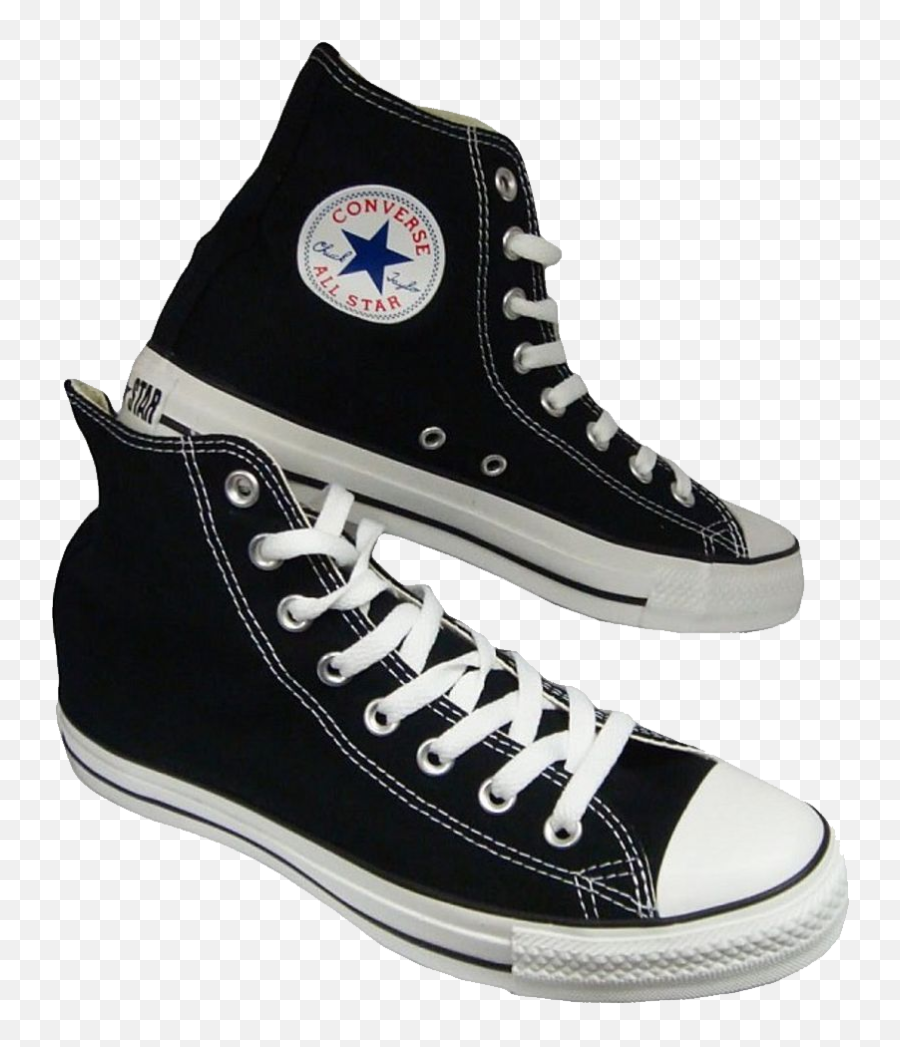 Converse Shoes Png - Black High Top Converse Png,Converse Png