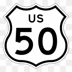 Download Highway 50 Crash Kills Two In Clay County - Us Route 395 In California Png,Highway Sign Png