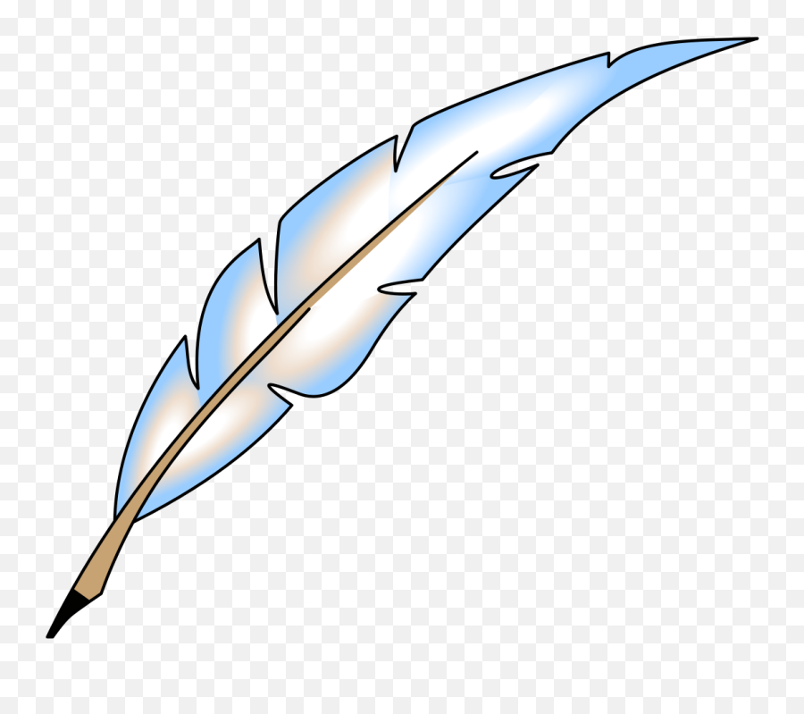 Filefeathersvg - Wikimedia Commons Transparent Background Clipart Feather Pen Png,Feather Transparent