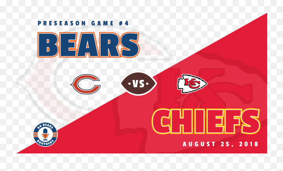 Download Chicago Bears Kansas City Chiefs Postgame Show Png - Poster,Kansas City Chiefs Logo Png