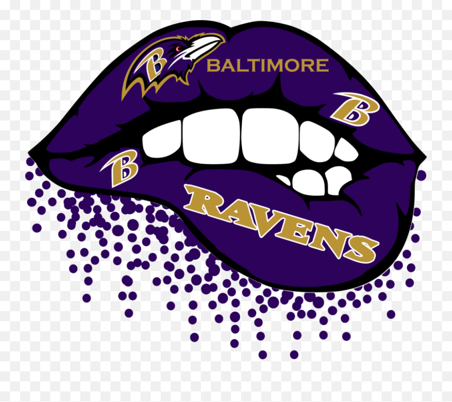 This Girl Loves Her Baltimore Ravensbaltimore Ravens Svg - Baltimore Ravens Lips Svg Png,Ravens Logo Images