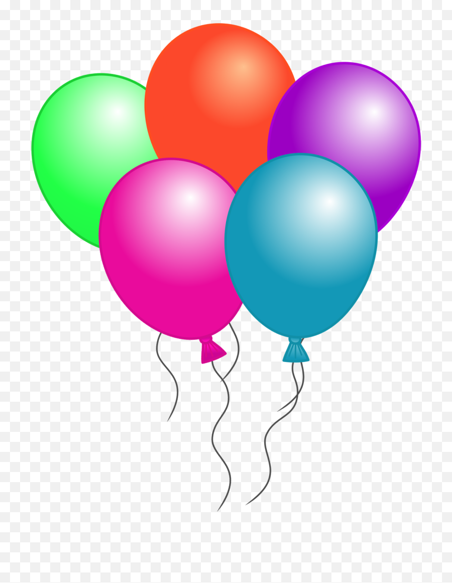 Clip Art Download Balloons Png Files - Balloon Clipart,Birthday Balloons Png