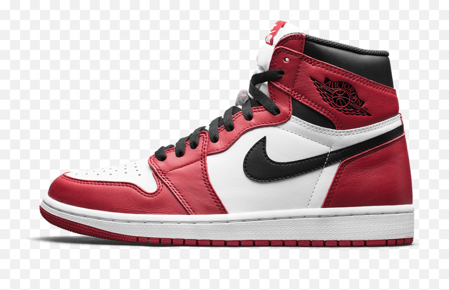 Nike Jordan 1 Retro High Og Chicago - Jordan 1 Chicago Gif Png,Air Jordan Png