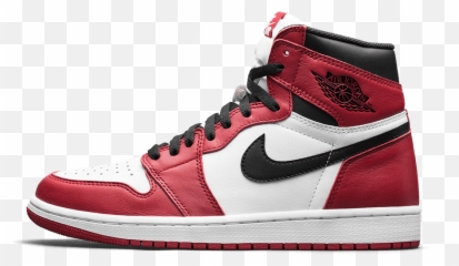 Nike Jordan 1 Retro High Og Chicago - Jordan 1 Chicago Gif Png,Air Jordan Png