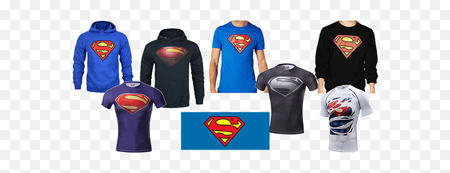 Sudadera Con Logo Del Hombre De Hierro Para Mujer Superman - Superman Logo Png,Logo De Superman