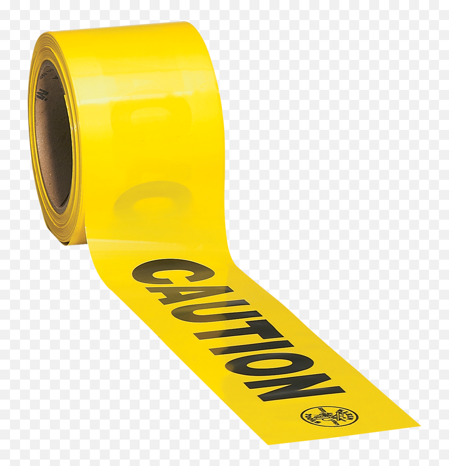 Caution Warning Tape Barricade 200 - Foot 58000 Klein Solid Png,Caution Tape Png