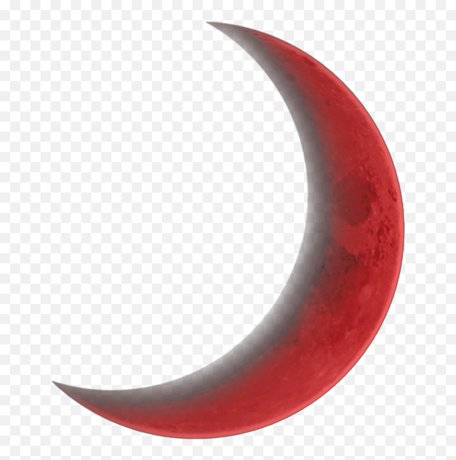 Myedit Sticker By Kristal Brown - Hicks Red Crescent Moon Transparent Png,Crescent Moon Transparent