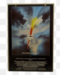 Mounted Movie Poster - Original Superman png