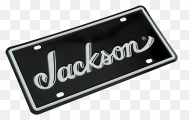 Jackson Guitars Logo License Plate - Jackson Guitars Png,Jackson Guitars Logo