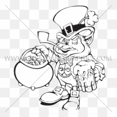 Leprechaun Pot Of Gold Production Ready Artwork For T - Fictional Character png