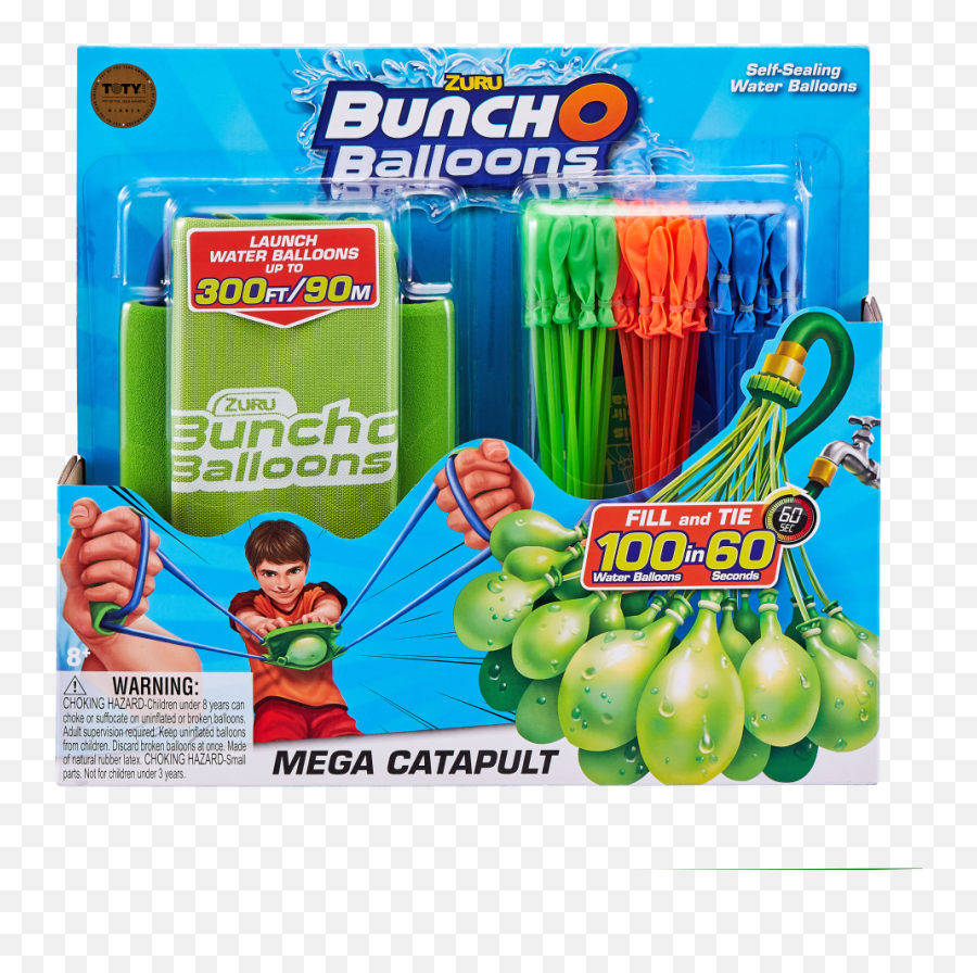 Zuru Bunch O Balloons Mega Catapult - Water Balloon Png,Water Balloon Png