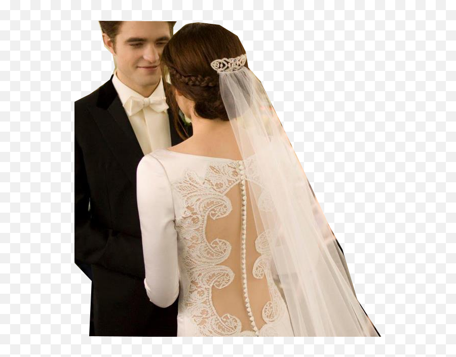 Bella Cullen Wedding Dress Carolina - Bella Swan Wedding Dress Back Png,Wedding Veil Png
