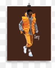 Asap Rocky 8x11 Print - Workwear Png,Asap Rocky Logo