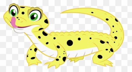 Lizard Clipart Reptile Amphibian - Ray The Leopard Gecko Png,Lizard Transparent
