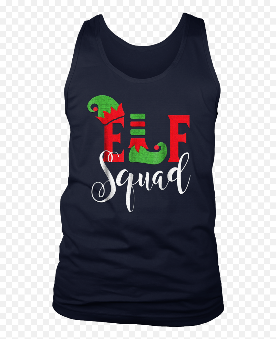 Elf Squad T - Shirt Family Matching Christmas Funny Tshirt Png,Elf Hat Transparent