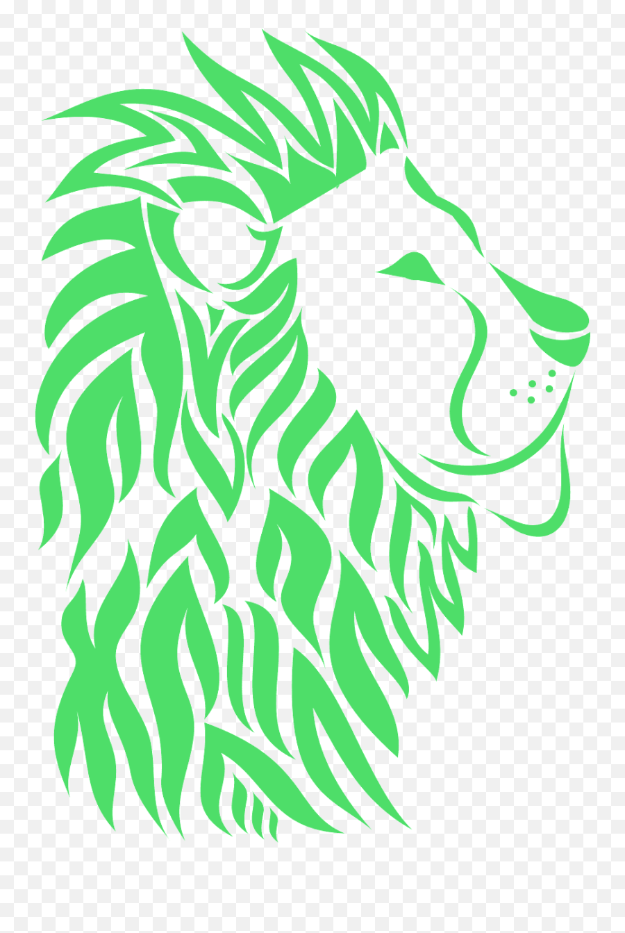 Tribal Lion Head Silhouette - Free Vector Silhouettes Free Scroll Saw Pattern Downloads Png,Lion Head Transparent