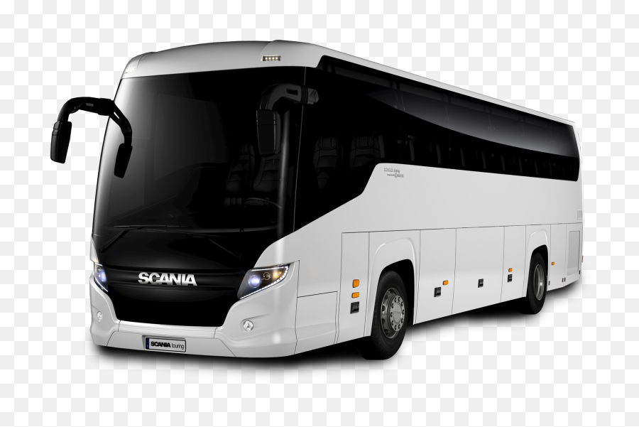 White Bus Png Image - Transparent Background Bus Png,Bus Transparent