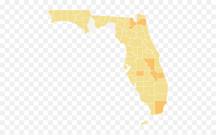 Florida Coronavirus Map And Case Count - The New York Times Vertical Png,Map Of Usa Icon